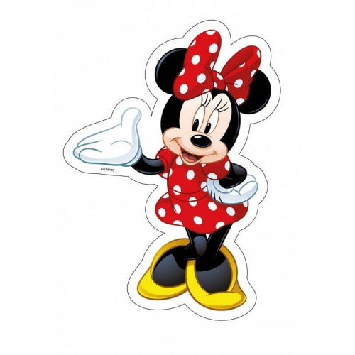 Jadalna papierowa figurka - Minnie 25cm / 1 sztuka