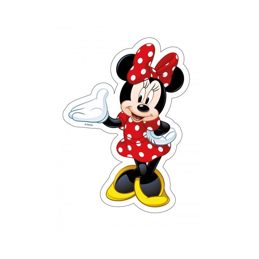 Edible paper Silhouette - Minnie  25cm / 1ks