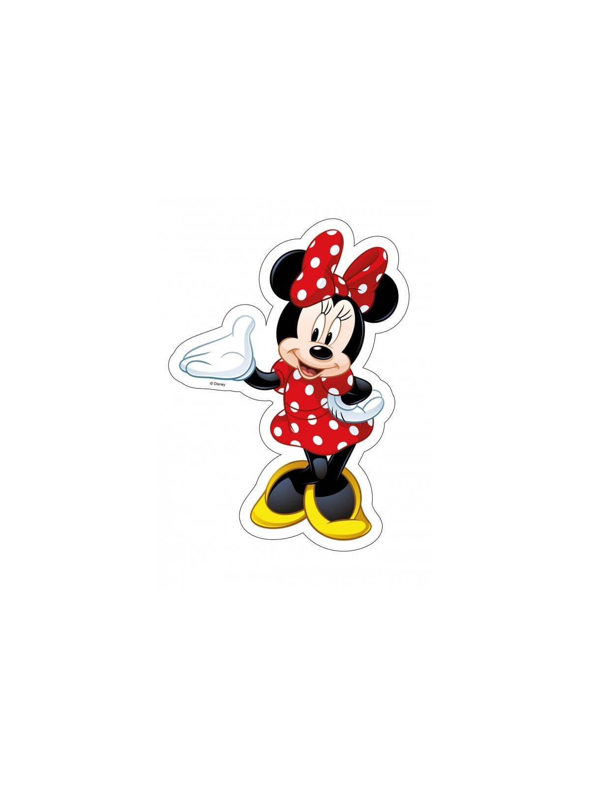 Edible paper Silueta - Minnie 25cm / 1pc