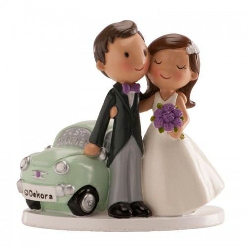 Hochzeitsfiguren - Just Married Car