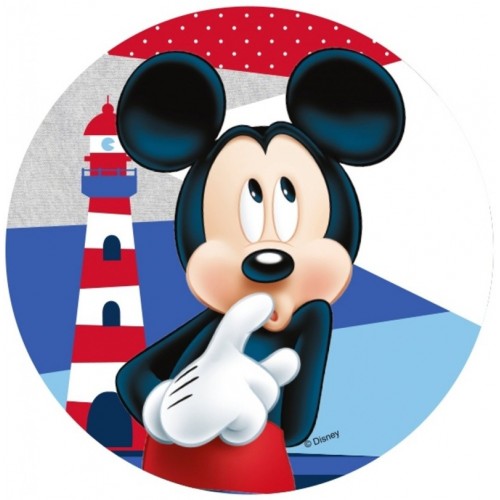Edible paper Round - Mickey Mouse - Lighthouse