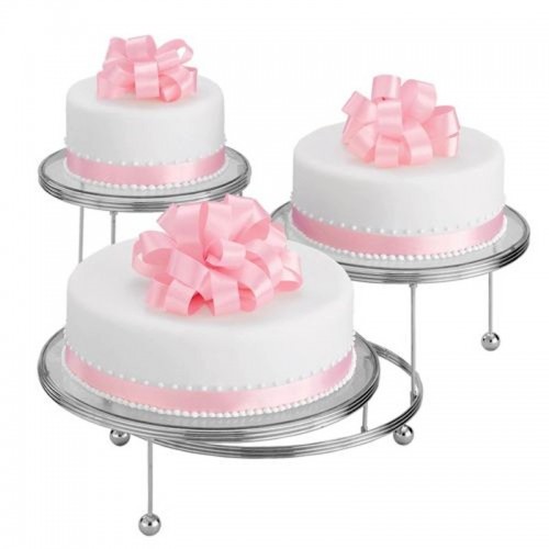 Wilton - Cake stand - 3-piece