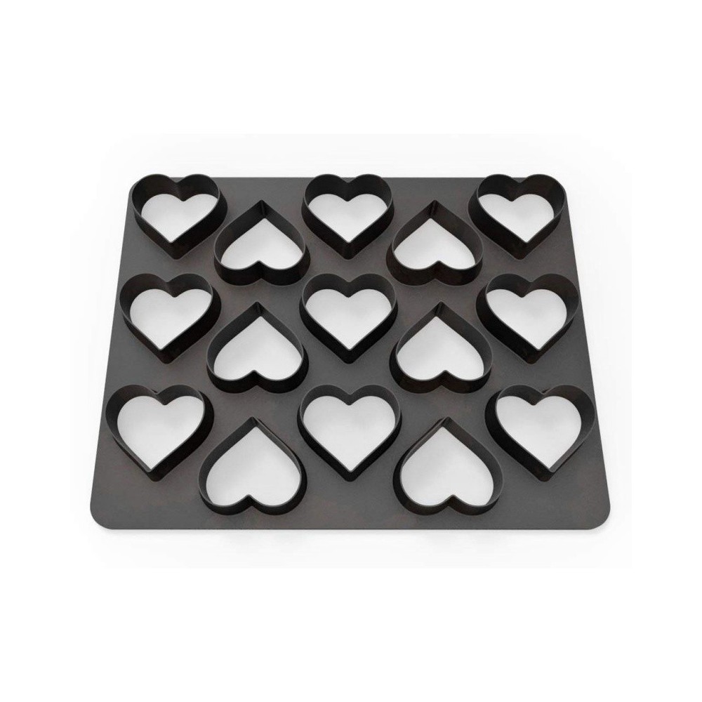 Dekofee  Polycutter - hearts - srdce