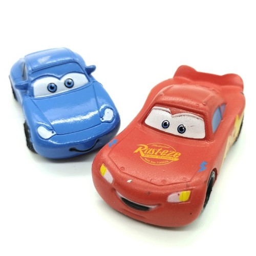 Modecor - Decorative figurine - Cars - Lightning McQueen + Sally