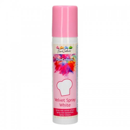 FunCakes Samteffekt Spray - weiß 100ml