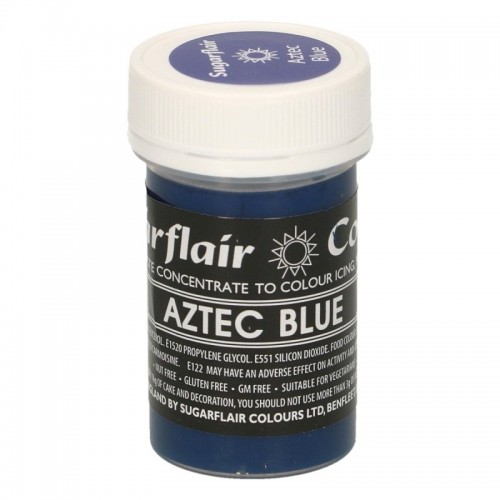 Sugarflair gel colour - Aztec Blue - 25g