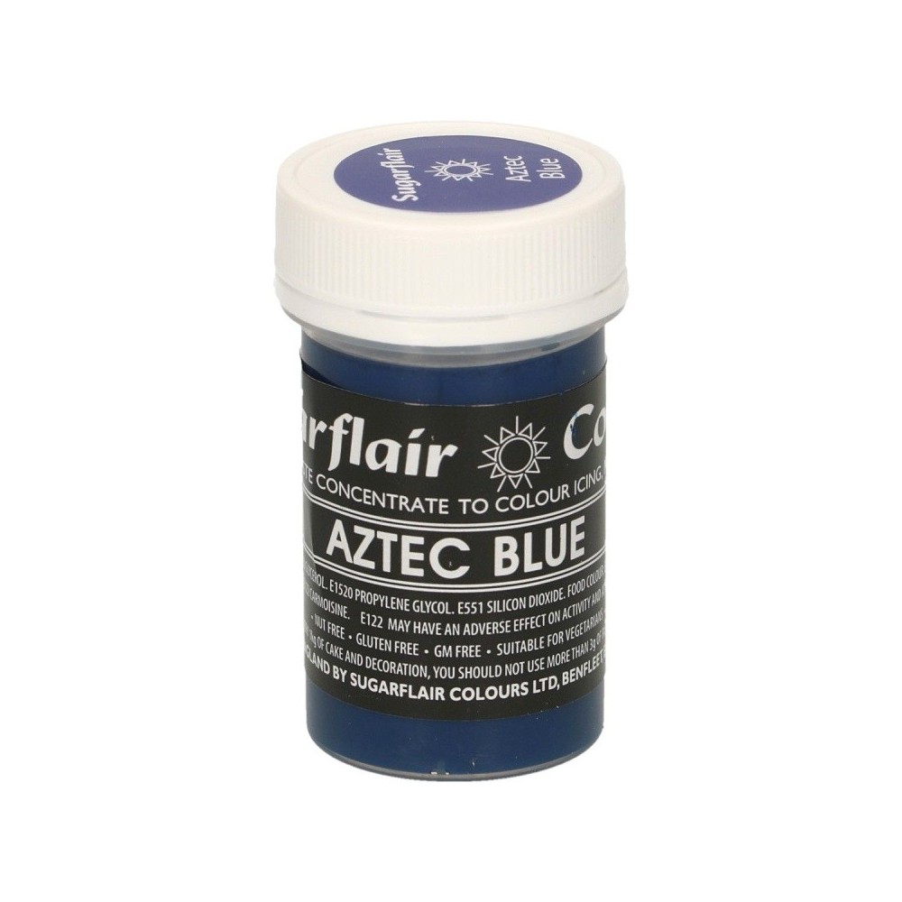 Sugarlair Paste Colour - Pastel Aztec Blue - 25g