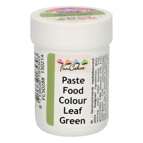 FunColours leaf green - gel color - green - 30g jar