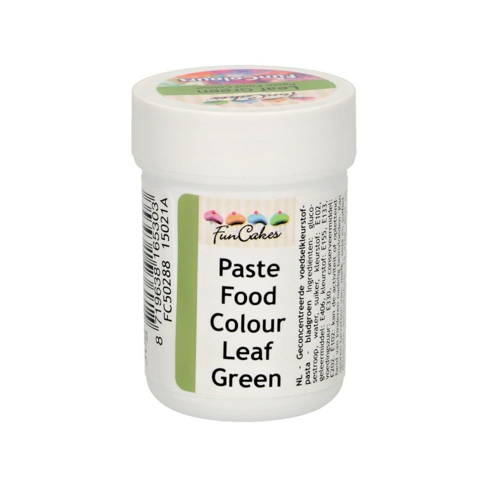 FunColours leaf green - gel color - green - 30g jar