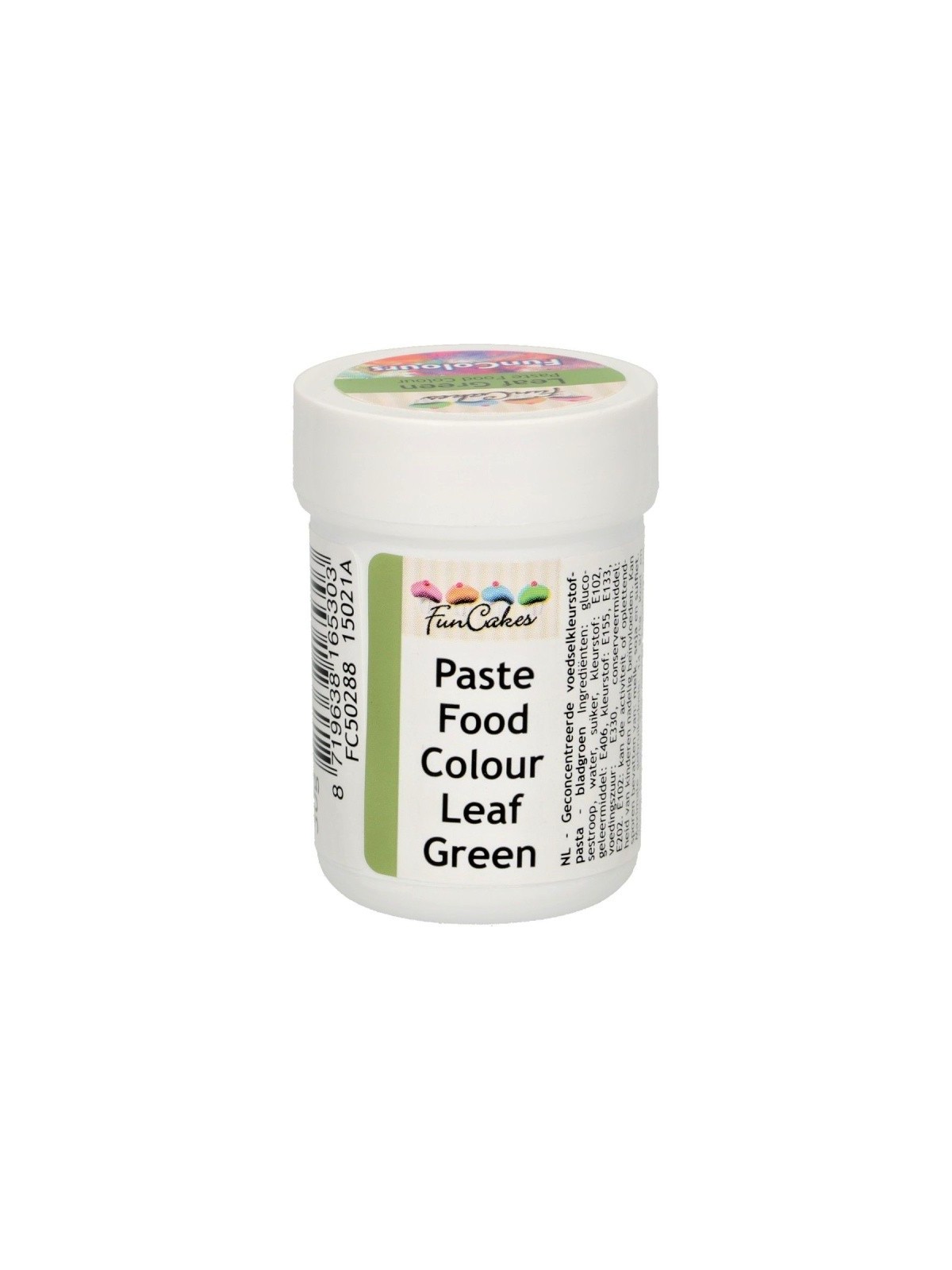 FunColours leaf green - gel color - green - 30g jar