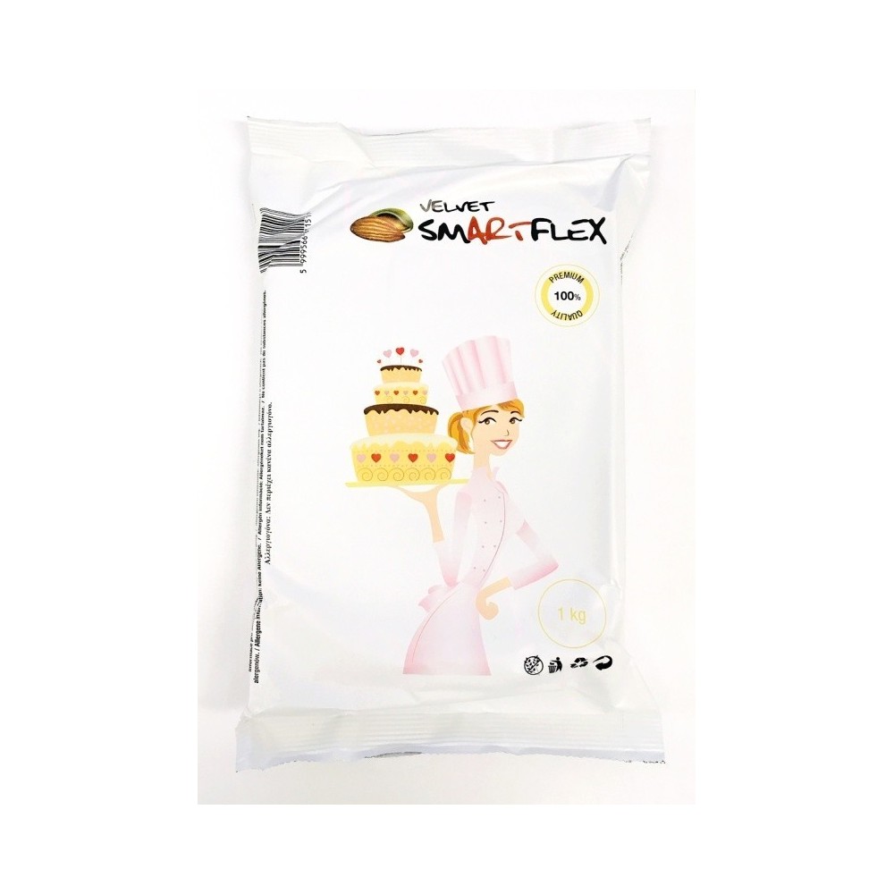 Smartflex samet mandle 1kg - potahovacia hmota