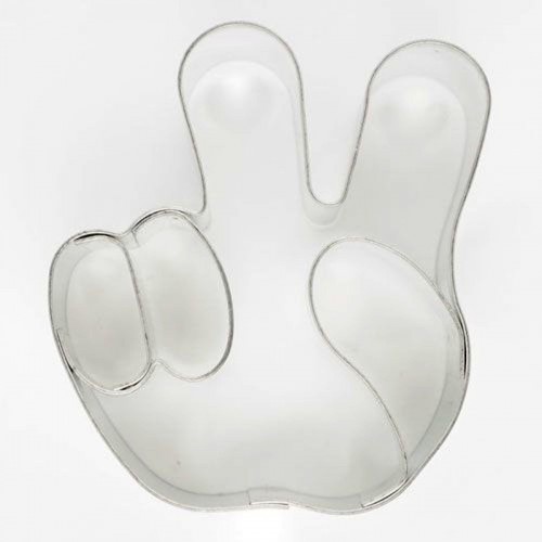 Cookie Cutter - Hand "PEACE"