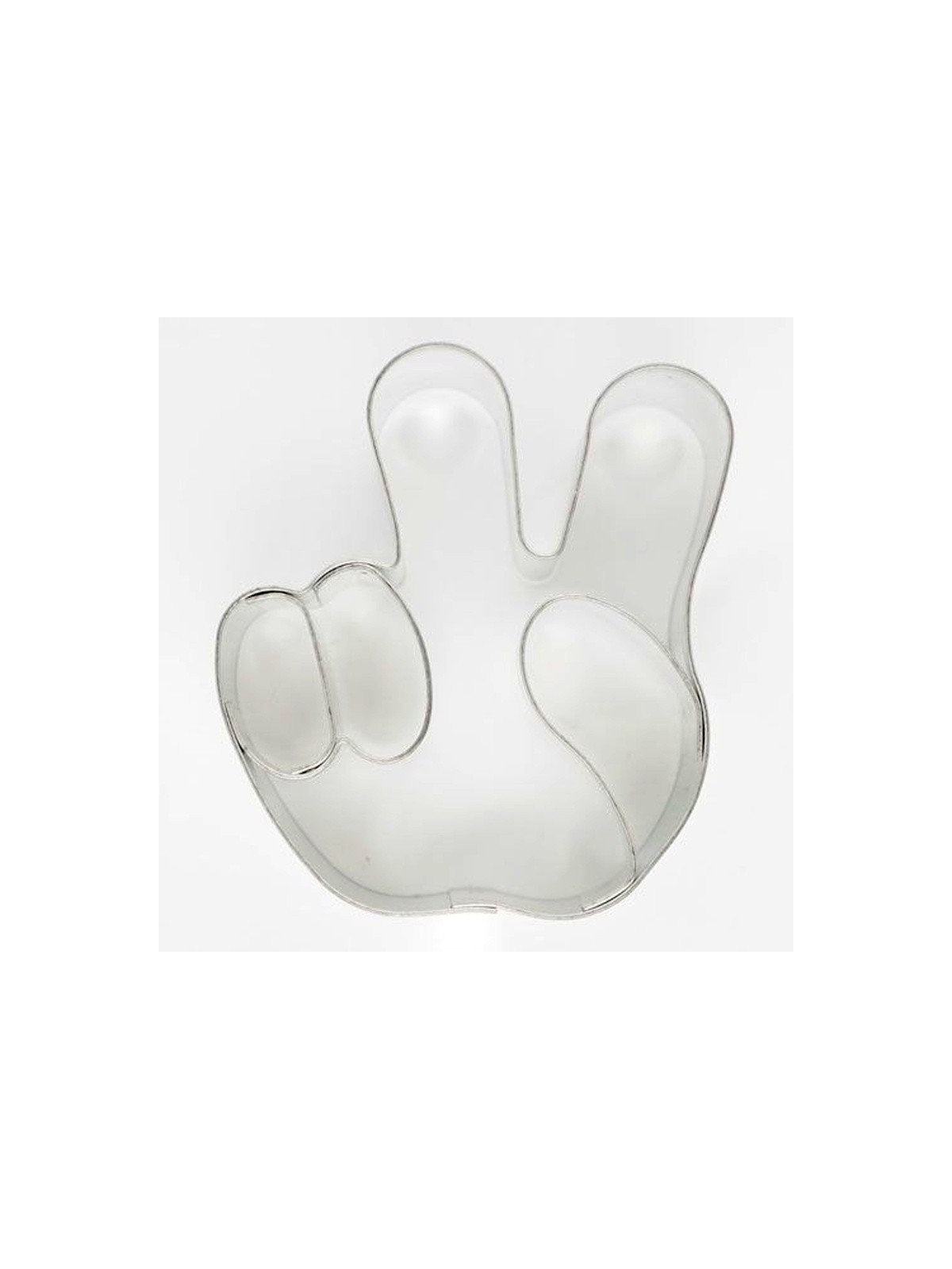 Cookie Cutter - Hand "PEACE"