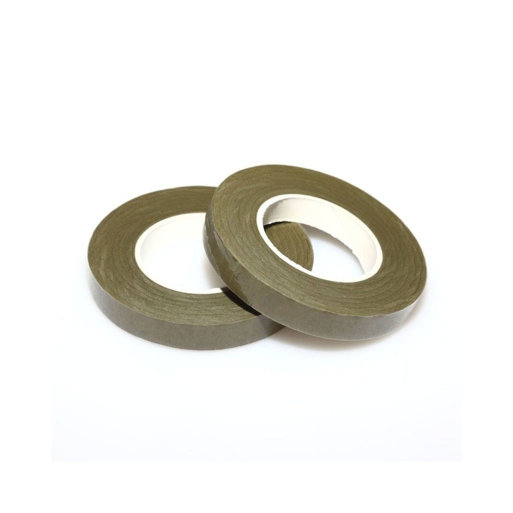 Florist tape - moss green 12mm