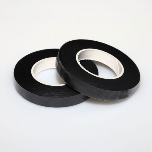 Wrapping decorative tape - black 12mm