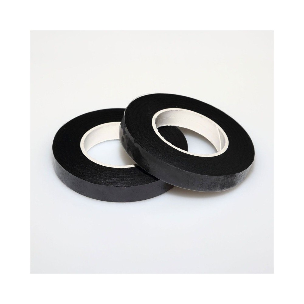 Wrapping decorative tape - black 12mm