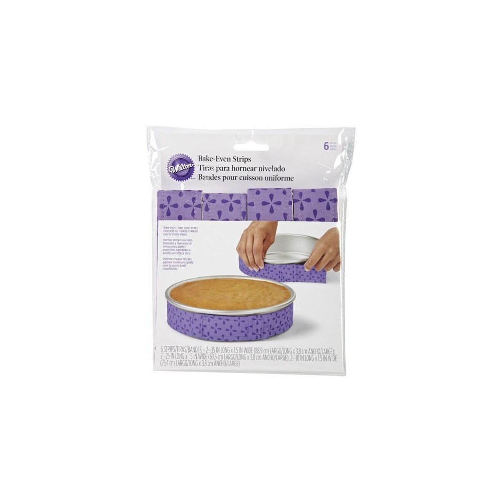 Zestaw Wilton Bake - Even Strip / 6