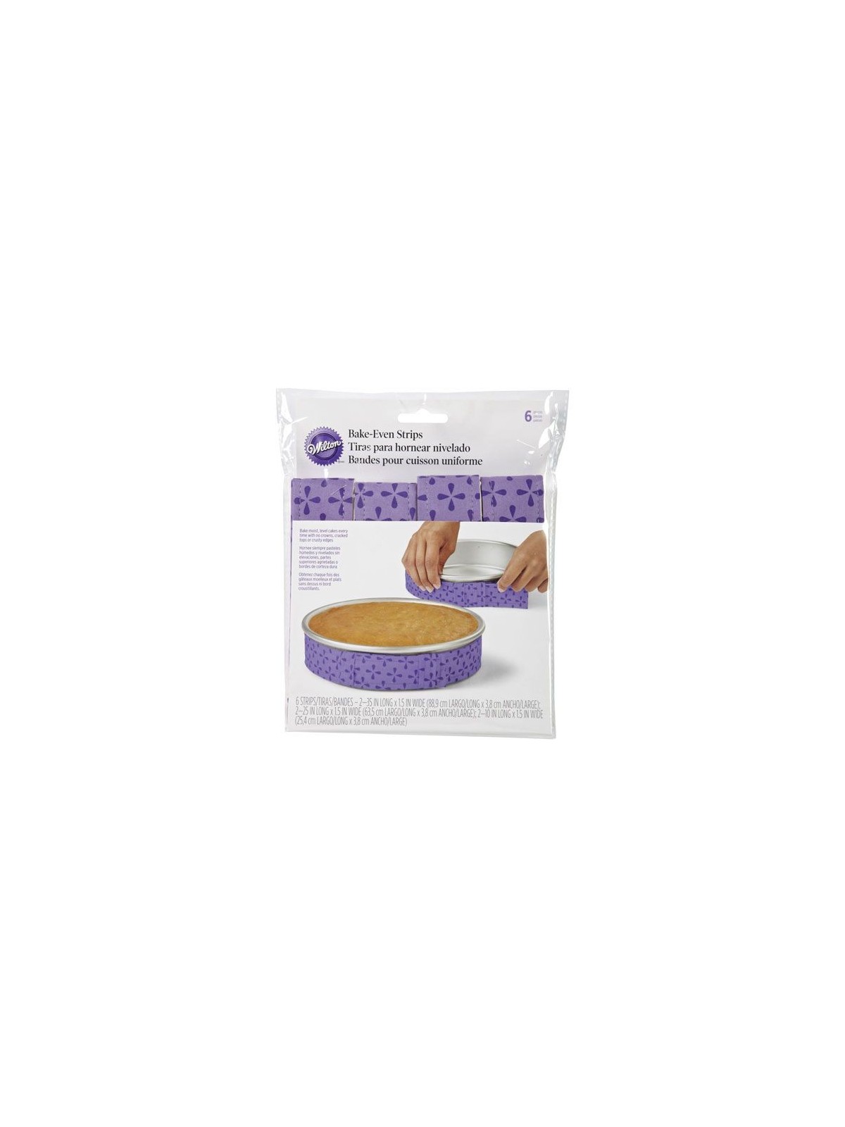 Zestaw Wilton Bake - Even Strip / 6