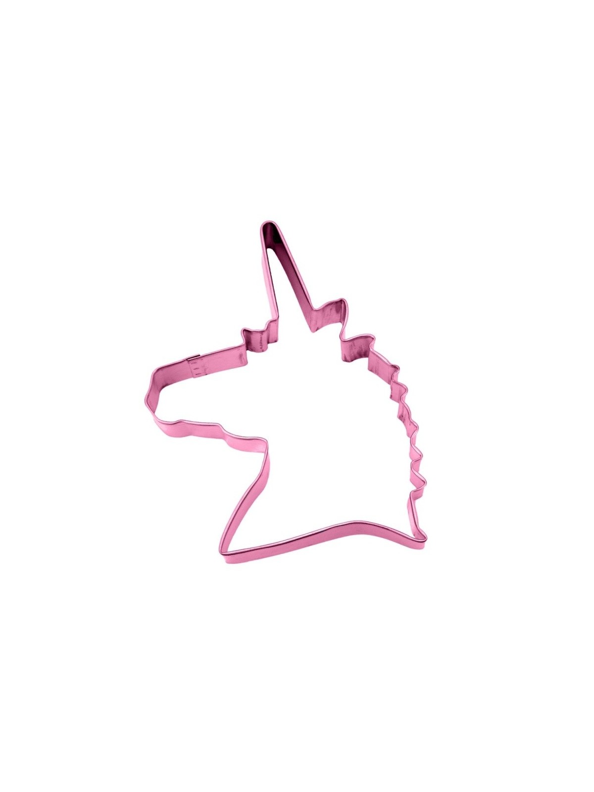 Pink unicorn cookie cutter - 12cm