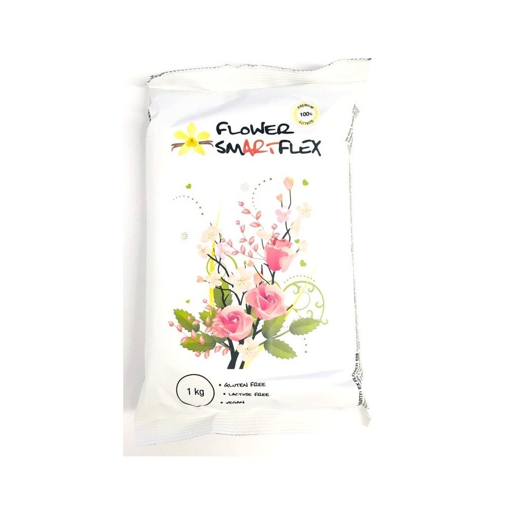 Smartflex Blume Vanille 1kg - Modelliermasse