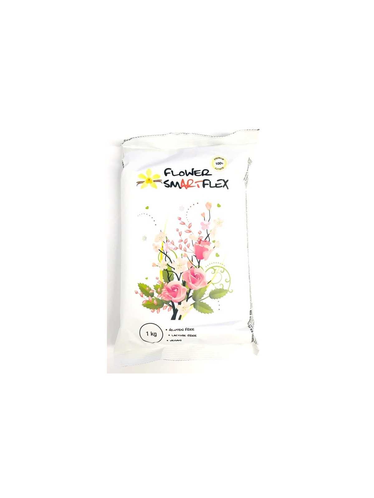 Smartflex Blume Vanille 1kg - Modelliermasse