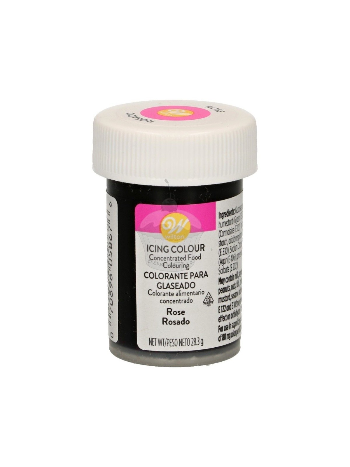 Wilton Gel Food Color Rose 28g - Dark Pink