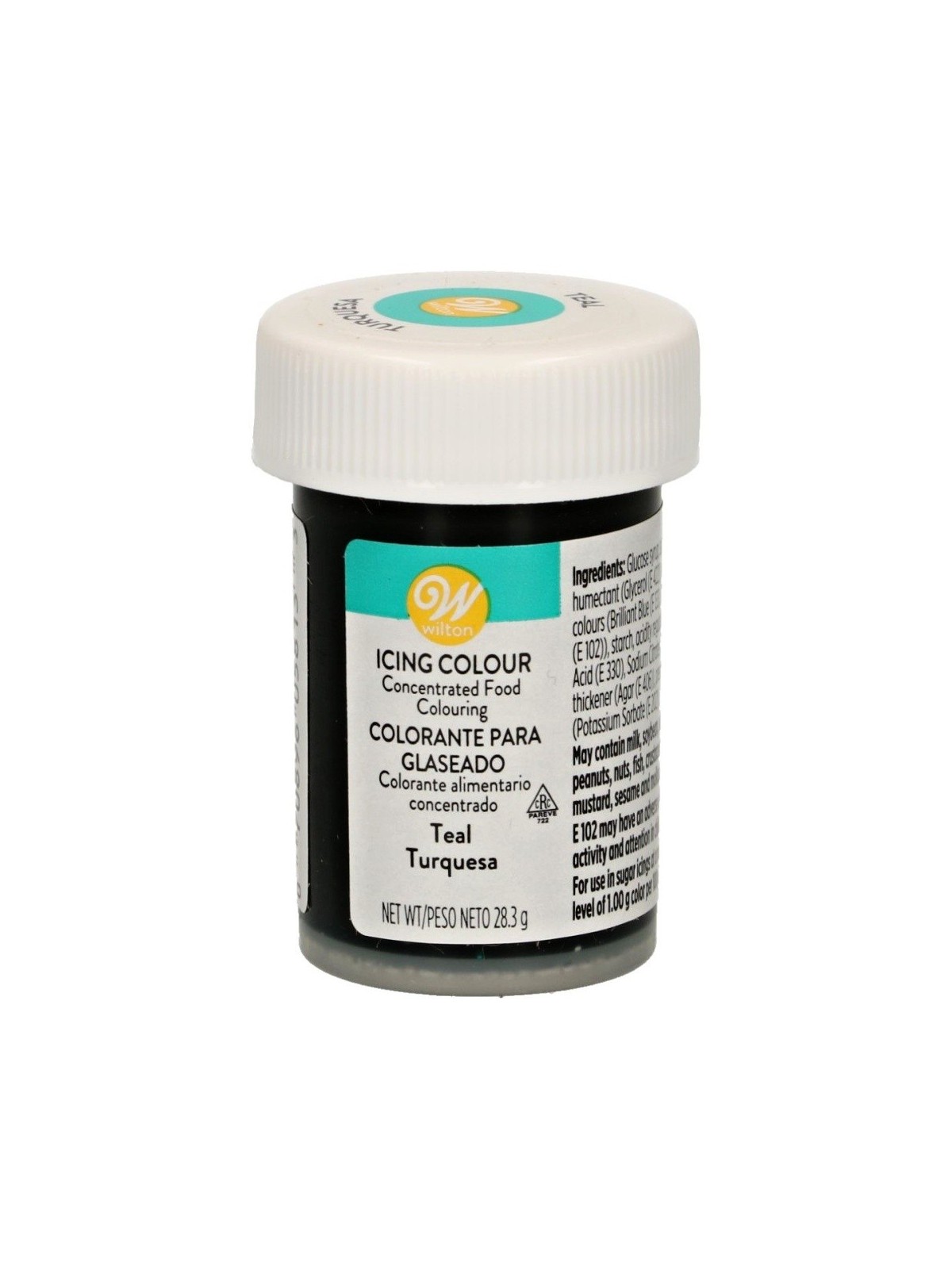 Wilton Gel Color Teal 28g - Turquoise