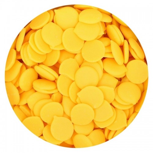 FunCakes Deco Melts - Yellow - Disks - 250g