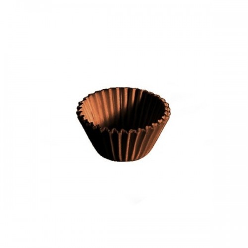 Cupcake MINI Förmchen 2,4 x 1,8cm - braun - 100 stück