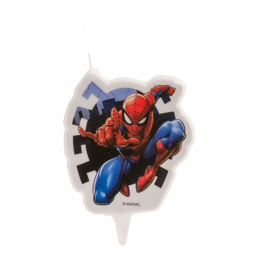 Cake decoration candle - Spiderman 2D - spider