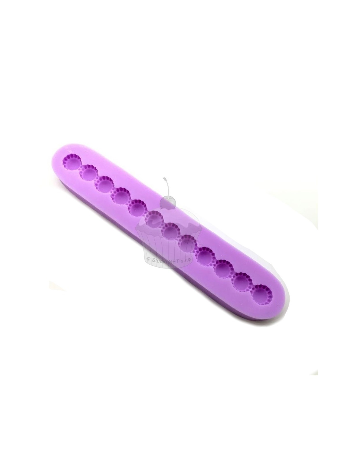 Silicone Mold - Beaded Border 12