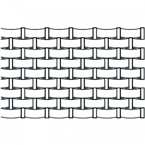 Ausstechform für Patchwork - Geflochtene Korbweide 1 Stück