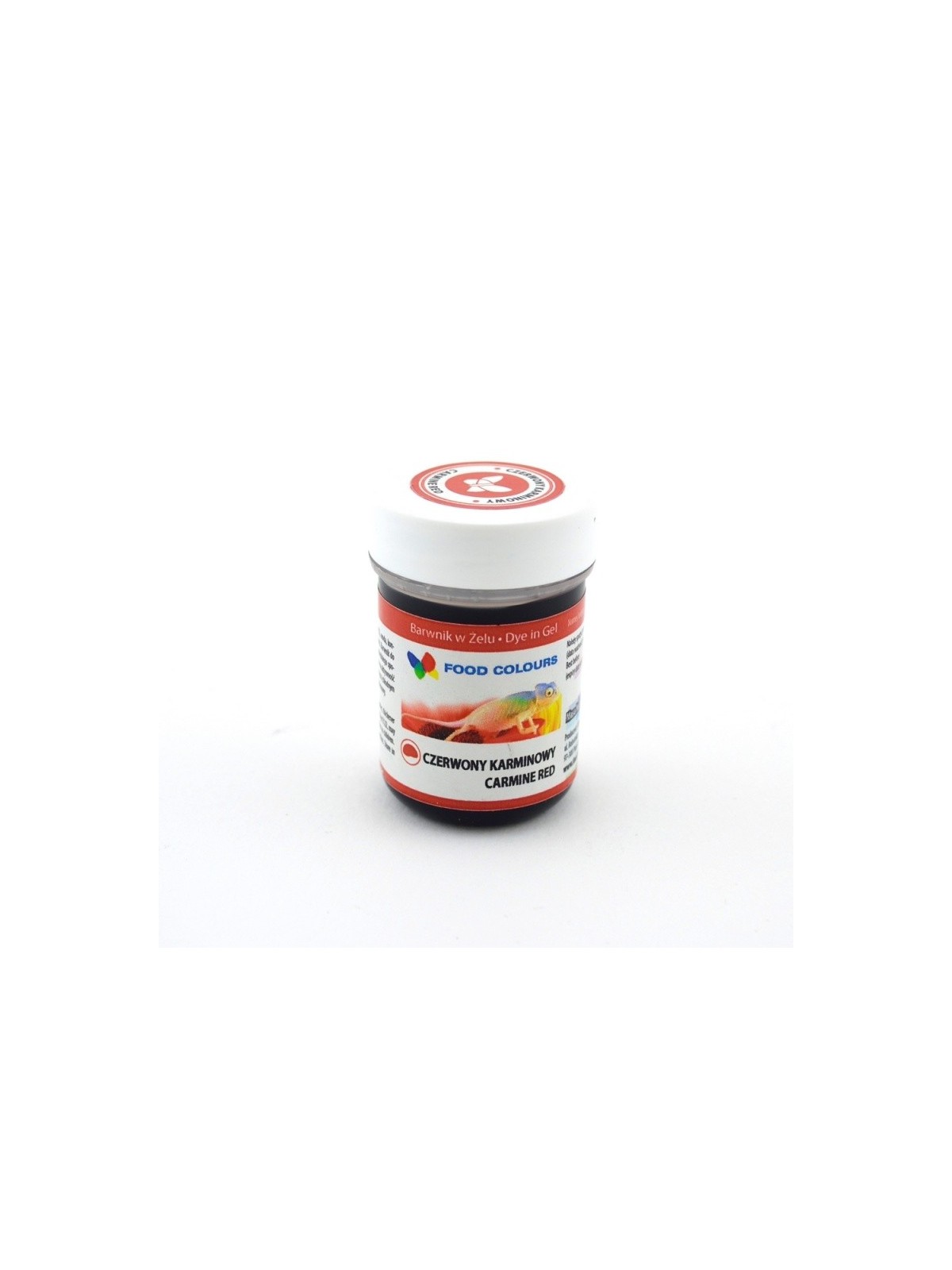 Gel Food Colour - Carmine Red - red 35g