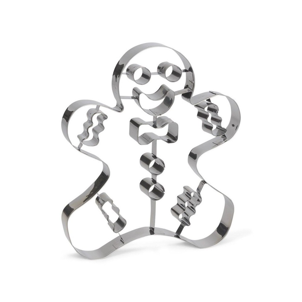 Cookie cutter - Mr. Gingerbread - 21cm