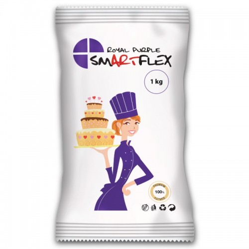 Smartflex Royal Purple Velvet vanilla 1kg - Aussrollfondant und modeliert