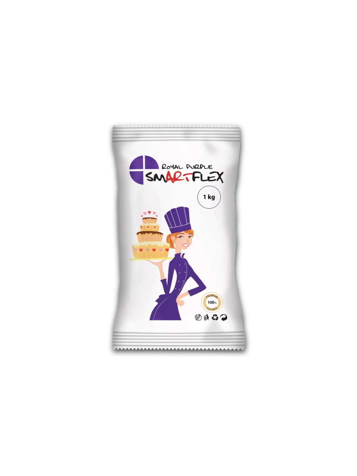 Smartflex Royal Velvet Purple 1kg - masa pokrywająca