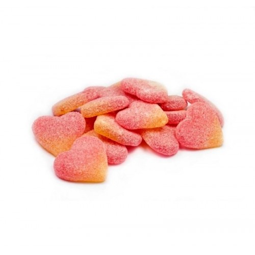 Jelly - peach hearts - 200g