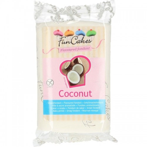 FunCakes Flavoured Rolled Fondant - Special - Coconut 250g