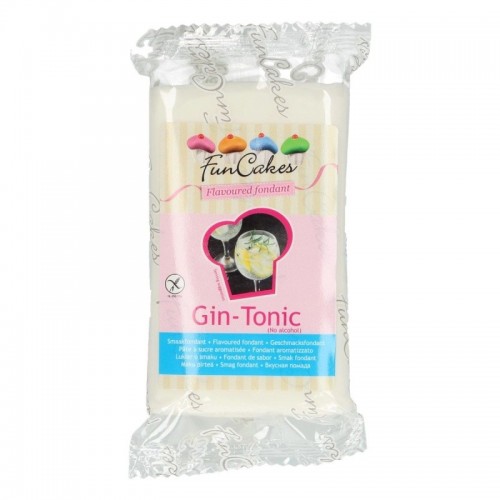 FunCakes aromatisierte Rollfondantdecke - Special - Gin - Tonic 250g