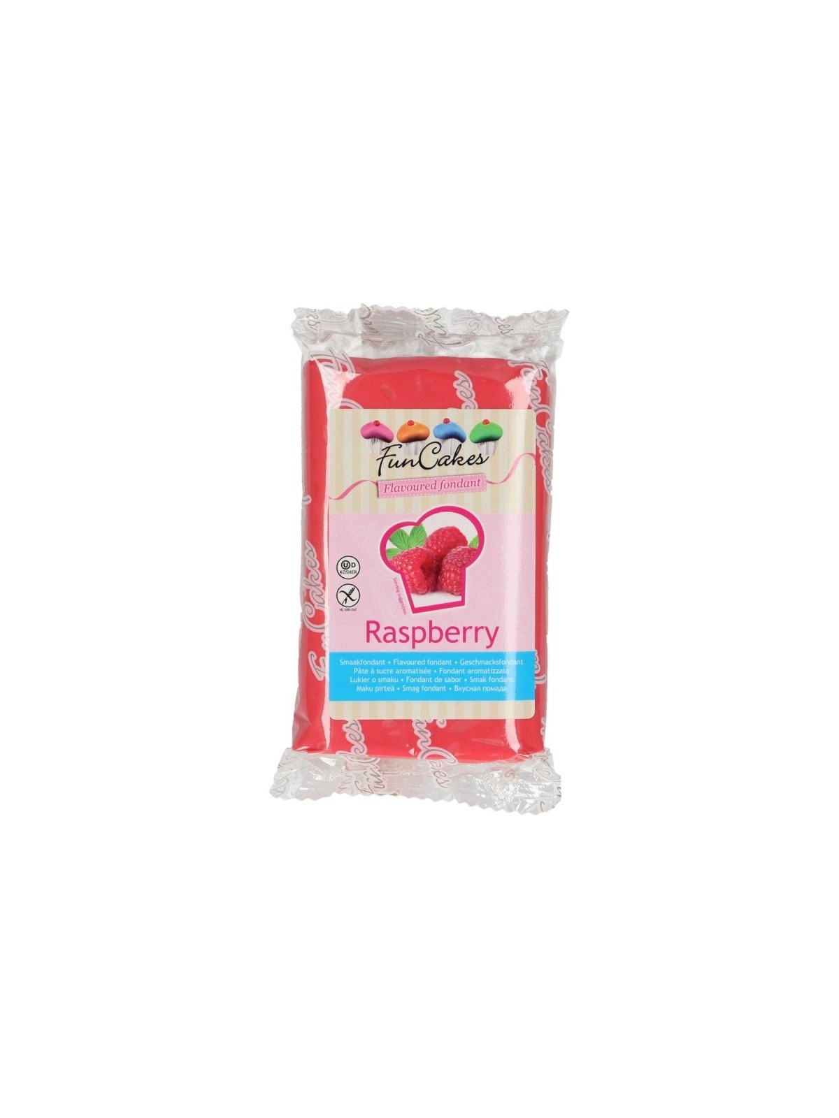 FunCakes Flavoured Rolled Fondant Icing - Special - Raspberry 250g