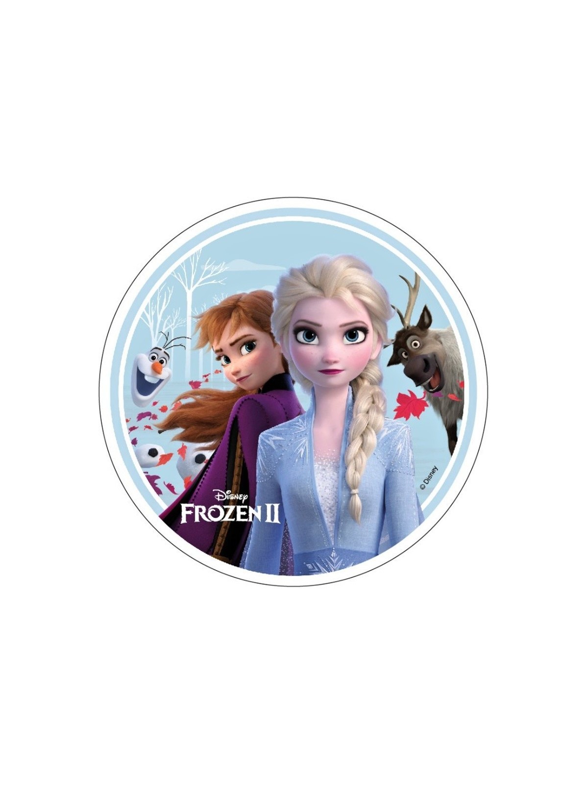 Disney essbares Papier Frozen II. - Motiv 1.