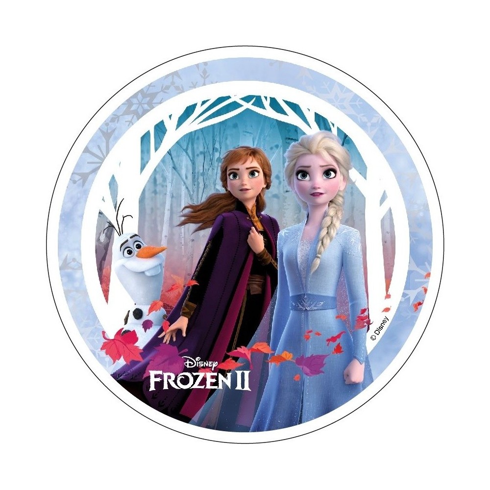 Disney Wafer Sheet - Frozen  II. - Thema 4.