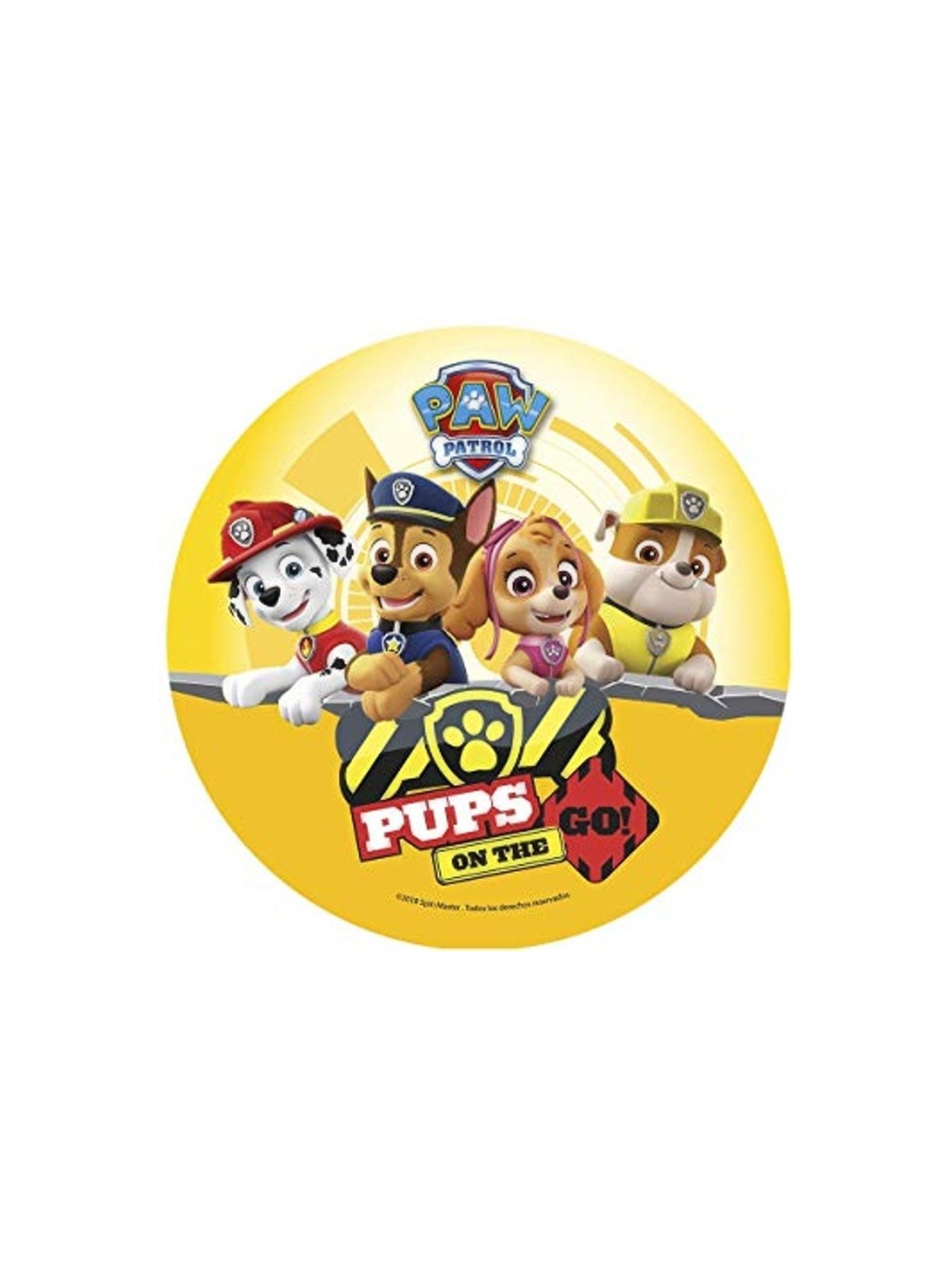 Dekora - Round Edible Paper - Paw Patrol - Pups on the GO!