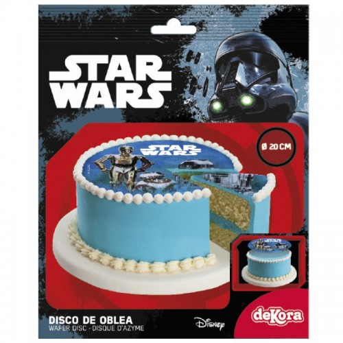 Decor - Edible paper rounds - Star Wars