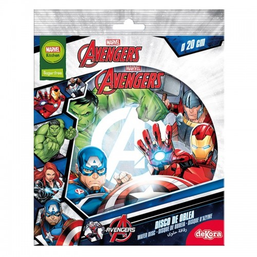 Dekora - Essbares Oblate Rund - Avengers