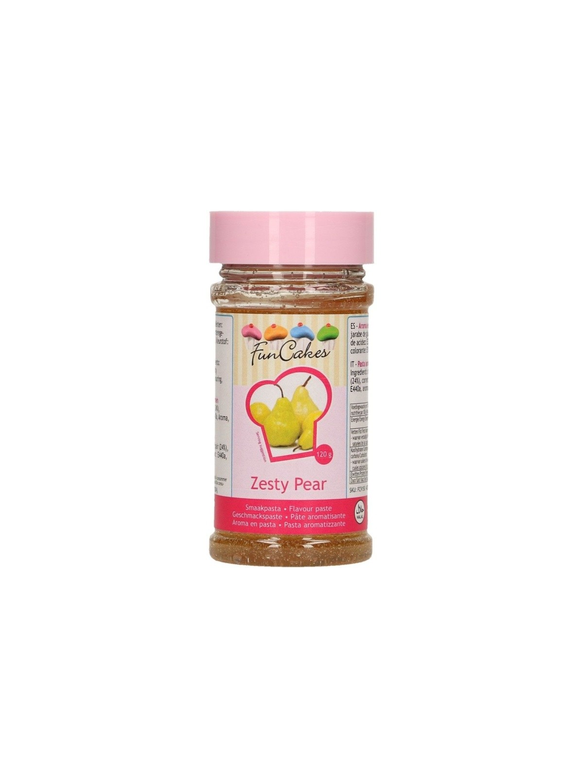 FunCakes Aroma Paste - Spritzige Birne - saure Birne 120 g