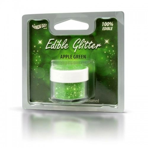 RD Edible Glitter - Apple Green - Apfelgrün 5g