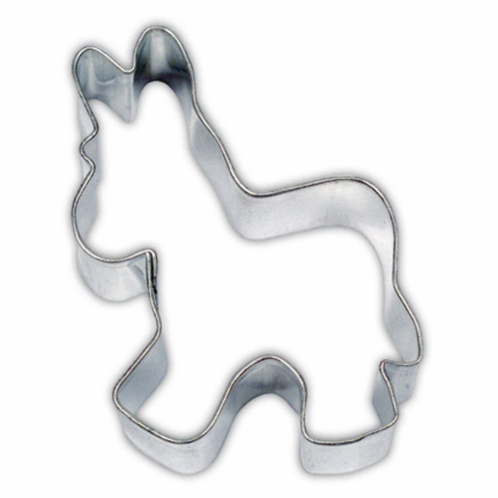 Stainless steel cookie cutter - Donkey