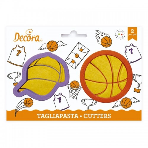 Decorating set of cookie cutters - basket 2pcs.