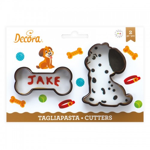 Decora set of cookie cutters - puppy 2pcs